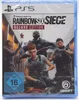 The image shows the front of a PlayStation 5 game case for Tom Clancy's Rainbow Six: Siege (Deluxe Edition). The game case is sealed in plastic wrap. Produktbild-Vorschau