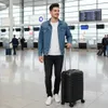 Kleiner Herren Koffer Handgepäck Bordgepäck Reisekoffer Produktbild-Vorschau 2