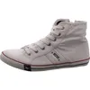 Mustang Damen Canvas High Top Sneaker Weiß Produktbild-Vorschau 23
