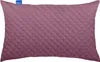 A quilted pillow in a pink color. Produktbild-Vorschau