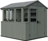 Keter Darwin Potting Shed 2in1 - vert Voir les images du produit 1