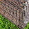 Lounge Sessel aus Poly Rattan Garten Terrassen Sessel Produktbild-Vorschau 6