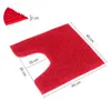 WohnDirect Mata łazienkowa z wycięciem na WC PARIS Red 45 x Podgląd zdjęcia produktu 3
