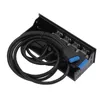 USB 3.0-Frontpanel-Hub, 5,25 Zoll, 4 Anschlüsse, 5 Gbit/s, Produktbild-Vorschau 2