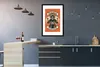 MuchoWow® MuchoWow® Gerahmtes Poster Totenkopf - Indisch - Produktbild-Vorschau 5