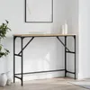 vidaXL Konzolový stolek Sonoma dub 100x32x75 cm výrobek z Náhled obrázku produktu 2
