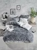 Bettwäsche 100% Baumwolle 135x200 cm Renforce Marmor Produktbild-Vorschau 3