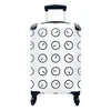 MuchoWow® Koffer Handgepäck Trolley Rollkoffer Kleine Produktbild-Vorschau 1