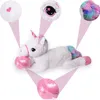 TE-Trend Kuscheltier Einhorn 120cm XXL Regenbogen Produktbild-Vorschau 4