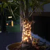 LED Solar Drahtlichterkette - 50 warmweiße LED - Produktbild-Vorschau 8