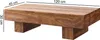 FineBuy Couchtisch Massivholz 120cm breit Wohnzimmertisch Produktbild-Vorschau 2