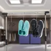 Wieszaki na buty Relaxdays, zestaw 3 sztuk, uchwyty z Podgląd zdjęcia produktu 2