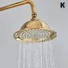 KLARWERK® NALA | Vintage Duscharmatur Set mit Regendusche & Produktbild-Vorschau 4