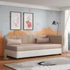 Jednolůžková postel 80x195 NAYLA PLUS 1 - béžová / krémová Náhled obrázku produktu 1