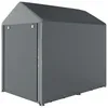 Outsunny Garagenzelt, 1,2x1,79x1,65 m Lagerzelt mit Produktbild-Vorschau 1