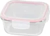 Bewaarbak MagicHome Clip, vierkant, glas, met deksel, 800 Productafbeelding-voorbeeld 1
