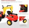 Trettraktor mit Anhänger – Frontlader, verstellbare Produktbild-Vorschau 8