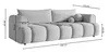 A diagram showing the dimensions of a sofa. Produktbild-Vorschau
