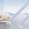 Two LED panel lights are shown in a bright, airy setting with a couch and a window in the background. Voir les images du produit