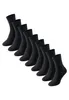 Schiesser Damen 9 Pack Damensocken schwarz Pack (Mehrfach) Produktbild-Vorschau 2