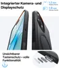 Close-up shots of a black phone case, highlighting its features. Anteprima dell’immagine prodotto
