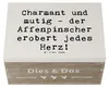 Mr. & Mrs. Panda Schatulle Spruch Affenpinscher Charmeur 22 Produktbild-Vorschau 3