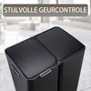 LoXa – Poubelle Cairo 60 L – 3 compartiments –à pédale – Voir les images du produit 4