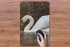 MuchoWow® Mauspad Mousepad Schwan - Wasser - Tiere - Vogel Produktbild-Vorschau 3