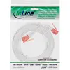 InLine Patchkabel flach, U/UTP, Cat.6, weiß, 0,5m, 0,5 m, Produktbild-Vorschau 4