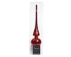 Weihnachtsbaumspitze rot spiegelndes Glas 26 cm festlich Produktbild-Vorschau 6