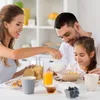 Relaxdays Vorratsdosen Glas, 3er Set, für Pasta, Reis, Produktbild-Vorschau 2