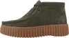 CLARKS Schnürschuhe Torhill Moss Dark Green Nub mit Produktbild-Vorschau 10