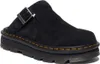 A single black Dr. Martens clog shoe is shown from a diagonal angle against a white background. Produktbild-Vorschau