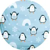 JACK Fein Biber Bettwäsche Baby 2 tlg 100x135cm Pinguin Produktbild-Vorschau 3