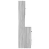 vidaXL Küchenschrank Grau Sonoma 35x50x180 cm Holzwerkstoff Produktbild-Vorschau 5
