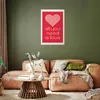 Posterpapier Poster - Let's Love Each Other 21x30 cm Text Produktbild-Vorschau 2
