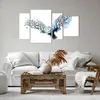 Bild auf Leinwand - Leinwandbild - Eule wild Wald Flug - Produktbild-Vorschau 6
