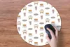 MuchoWow® Mauspad Mousepad Wohnzimmer - Farbe - Muster Produktbild-Vorschau 3