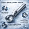 Eisportionierer 2er Set Eislöffel mit Auswerfer Eiscreme Produktbild-Vorschau 3