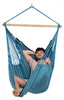 Závěsné křeslo La Siesta Habana Blue Zebra Comfort Náhled obrázku produktu 3