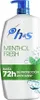 Head and Shoulders H y S Refreshing Menthol Champú 1000ml Produktbild-Vorschau 2
