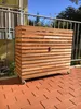 Multibox Hochbeet Holz 92x32x80cm mit Stauraum & Rollen Produktbild-Vorschau 5