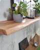 Etagère murale en acacia massif 140 cm | Wohnling Voir les images du produit 5