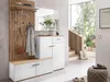 Kompaktgarderobe COMO in weiß / Artisan Eiche Nb., (BxHxT) Produktbild-Vorschau 2