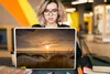 MuchoWow® Laptop Aufkleber Sticker Cover Strand - Farben - Produktbild-Vorschau 5
