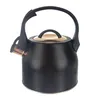 ORION Théière avec sifflet, 3 l, noir/or rose ORION 113520 Voir les images du produit 1