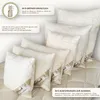 Bio Merino Kopfkissen mit Schafschurwollkugeln 40x80 cm Produktbild-Vorschau 3