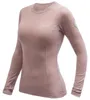 Triko Sensor Merino Air dámské dlouhý dusty pink Velikost S Náhled obrázku produktu 1