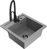 Mexen Vito 1-Becken-Granit-Spüle mit Mischbatterie Aster, Produktbild-Vorschau 1