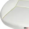 A close-up view of a white foam seat cushion with visible seams. Náhľad obrázku produktu
